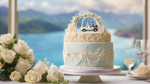 Wedding Cake Topper transporte les téléspectateurs vers un mariage de rêve