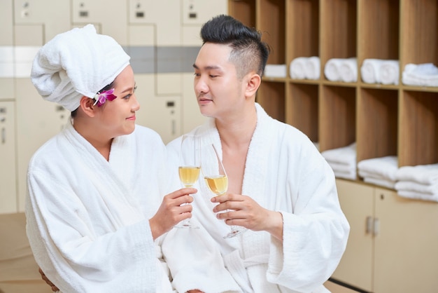 Week-end romantique au spa