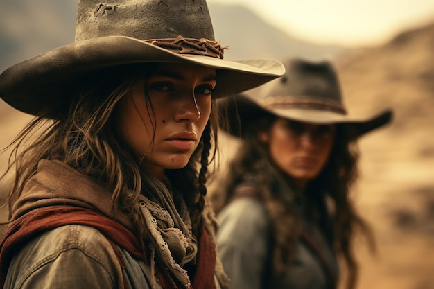 Westerns pour filles du Far West hors-la-loi et bandits shérifs voleurs et hommes de loi stylisation et glamour authenticité du Texas regard féroce de confiance en soi