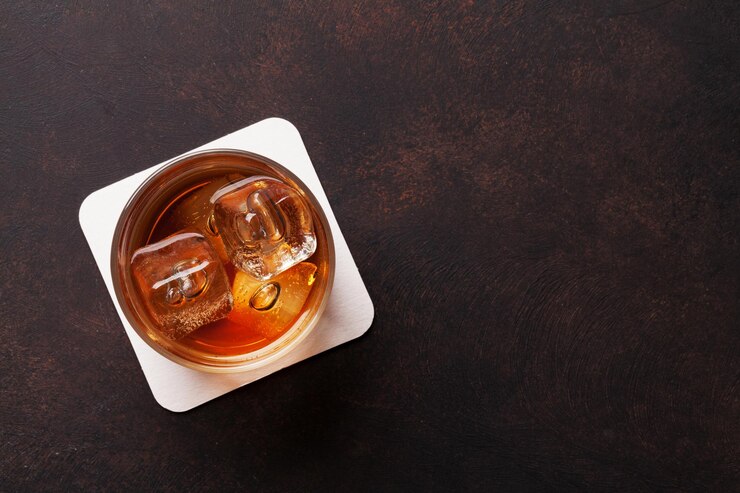 Whisky avec de la glace