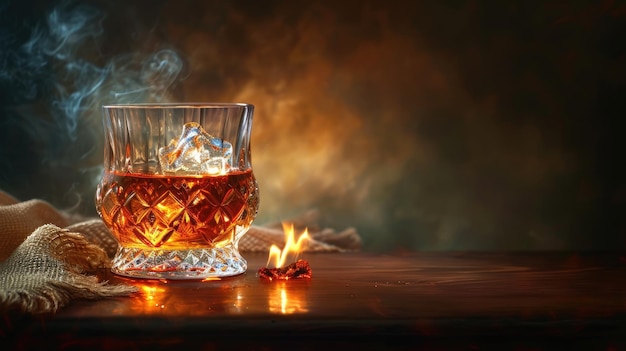Whisky Scotch Brandy Boisson alcoolisée détente et loisirs luxe élégance riche tapisserie de saveurs créant un élixir enivrant