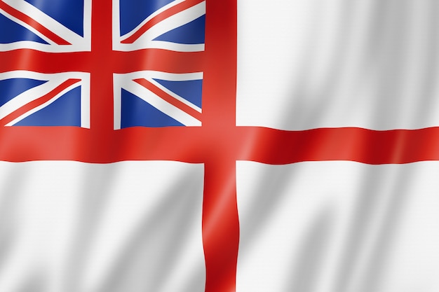 White Ensign, drapeau de la Royal Navy, Royaume-Uni