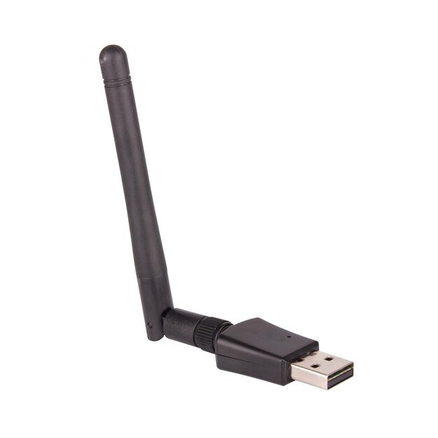 Photo wifi 5g usb pc isolé sur fond blanc