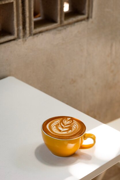 Wing Latte Art dans un café