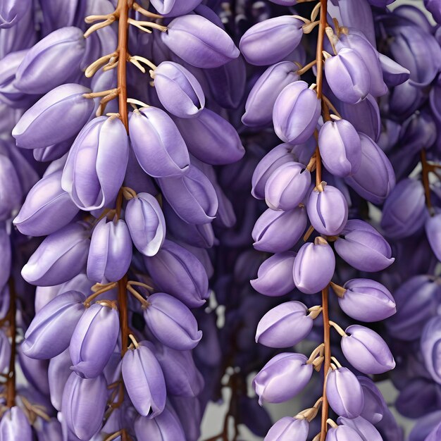 Photo wisteria wisteria spp hyper réaliste hyper détaillé 1