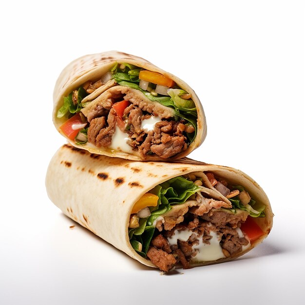 Wrap Shawarma croustillant