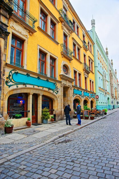 Wroclaw, Pologne - 3 mai 2014 : Les gens de la vieille ville de Wroclaw, Pologne.