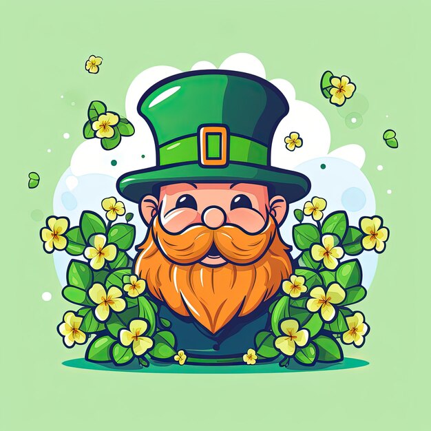 Photo www freepikcom freevector barbu leprechaun avec cloverleaf_4010055htm requête saint20patrickposition5from_viewsearchtrackaisuuid5e7fbc5898e6418ea85ff6762179719b v 52 id d'emploi a49945a995e0444e8e7ef4f2a9a0b05b