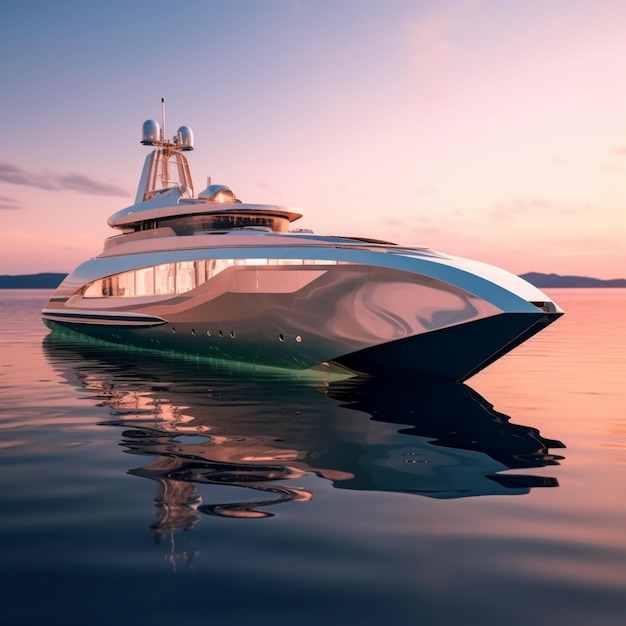 yacht futuriste