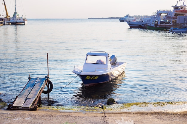 Photo yachts et bateaux à nesebra, bulgarie