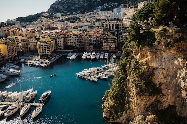 Yachts de luxe à Monaco