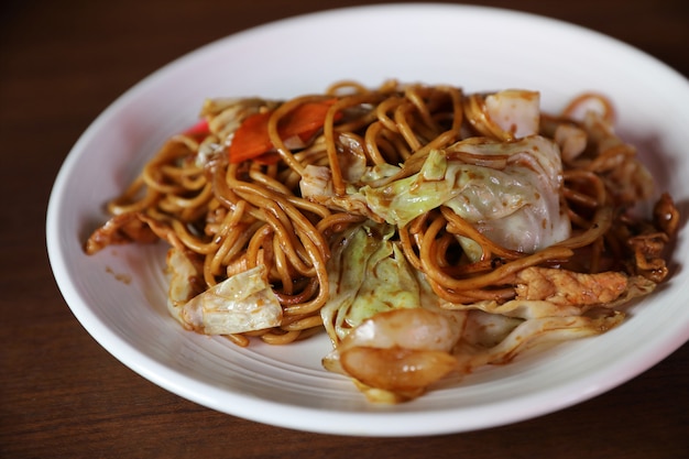 Yakisoba, nouilles frites à la japonaise