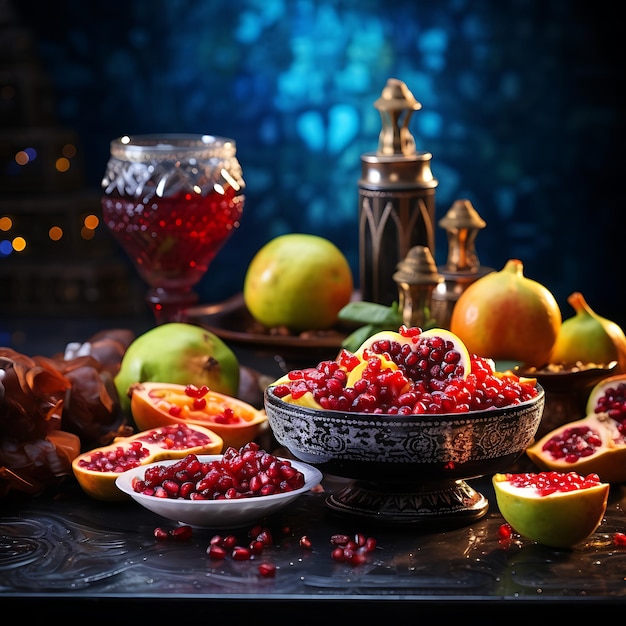 Yalda Night Revelry capturant l'essence d'une tradition culturelle intemporelle