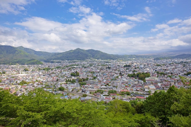 Yamanashi, Japon - 19 mai 2019 : vue sur la pagode Chureito à Yamanashi, Japon.