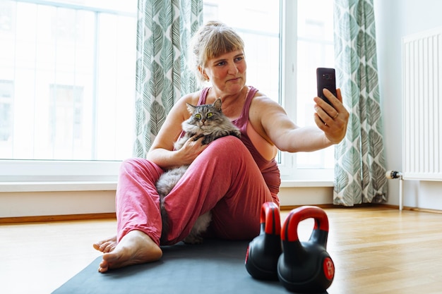 Yoga avec des animaux de compagnie