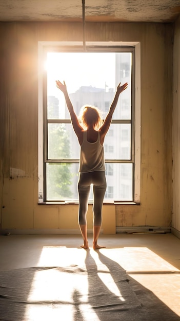 Yoga debout