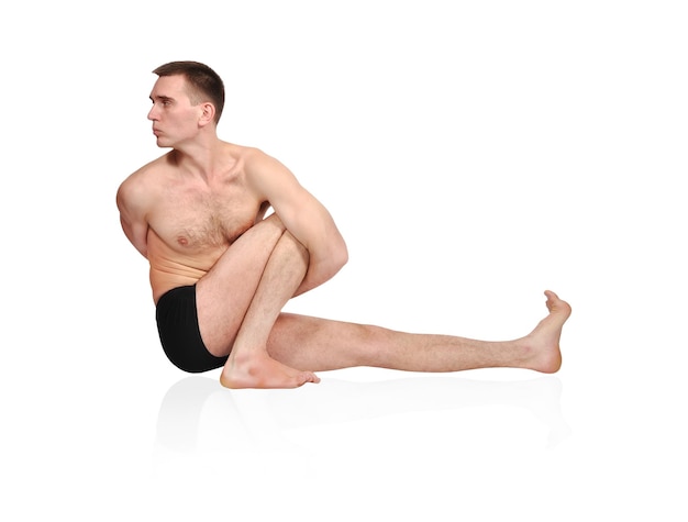 Photo yoga position