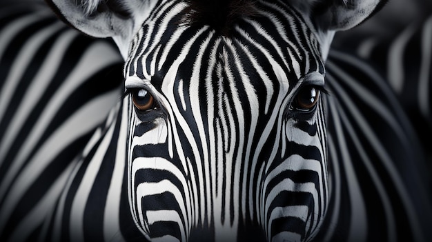 Zebra Stripes Fond audacieux et saisissant