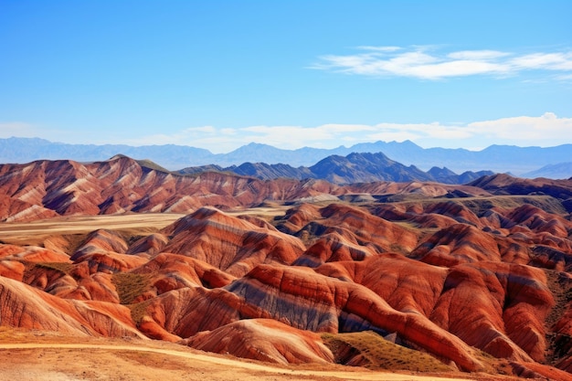 Zhangye Danxia Wonders Explorer la beauté à travers des paysages à couper le souffle