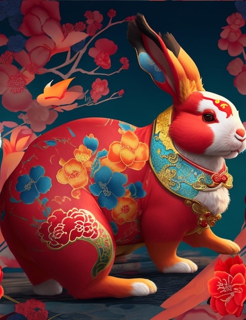 Un zodiaque chinois vibrant L'année du lapin est là