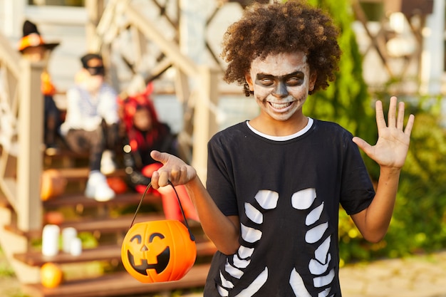 Zombie Boy à l'Halloween