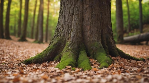 Photo zoom tiré hors de l'arbre de focalisation