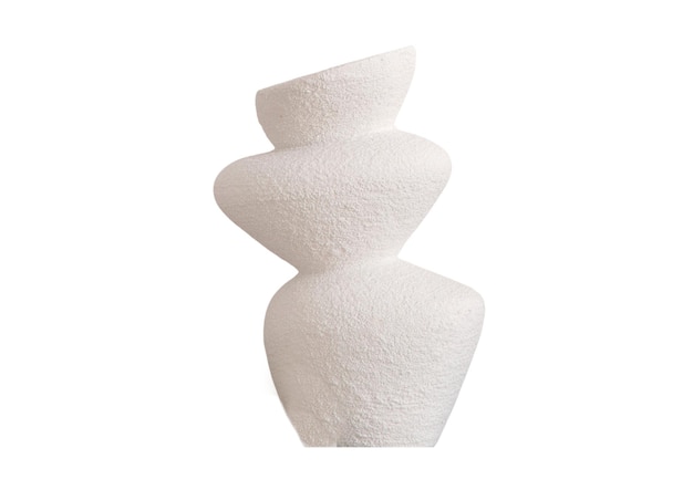 2080 White vase isolated on a transparent background