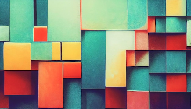 3D Illustration nice pastel multi color gradient blurred background