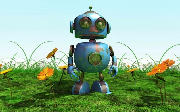 3D-rendering Robot