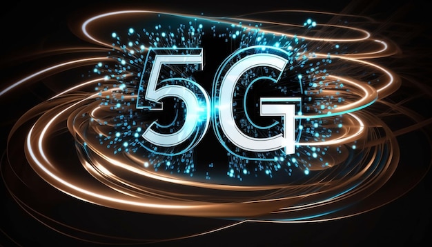 5g wireless internet wide area network data speed technology generative ai