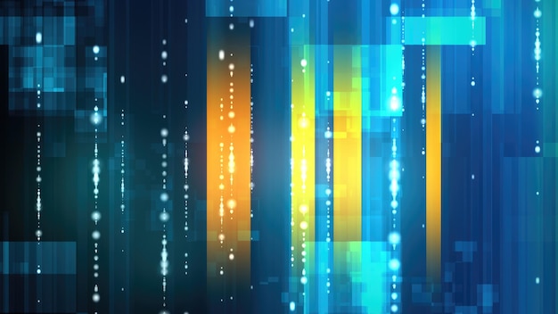 a blue background with a blue background and the words " digital " on it.