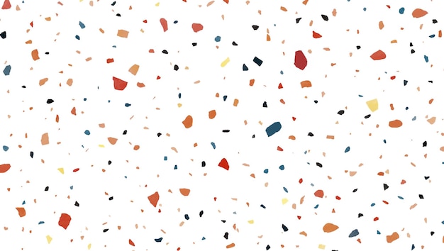 A colorful background with a pattern of small stones and red and blue stones.