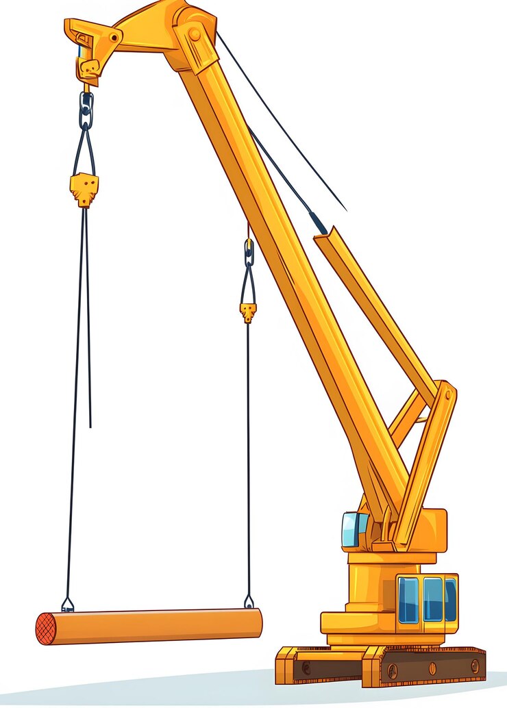 Foto a drawing of a crane with a drawing of a crane on it