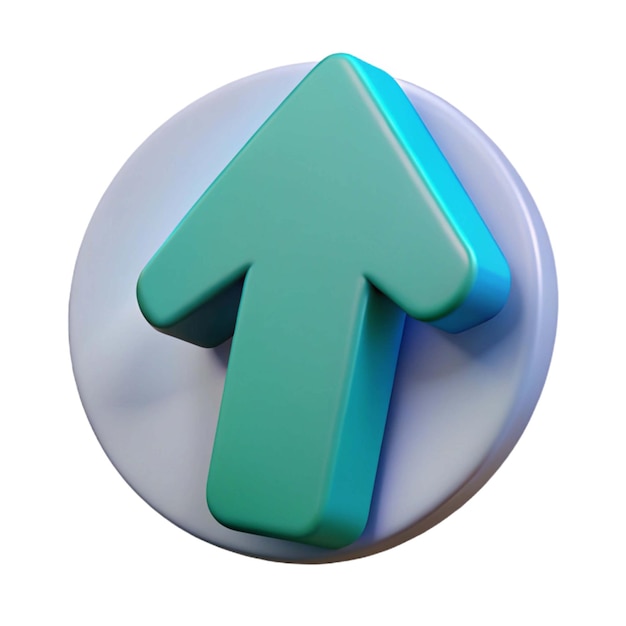 a green arrow pointing up with a green arrow pointing up
