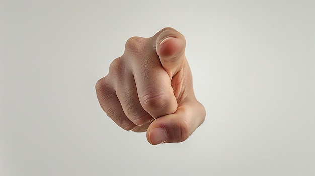 a hand pointing to the right with the word quot on it