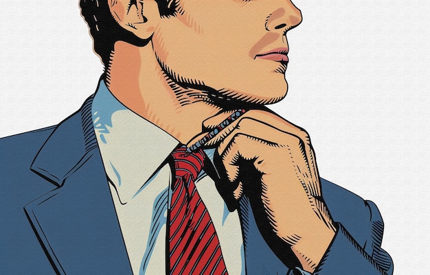 a man with a tie that says quot he is holding a rosary quot