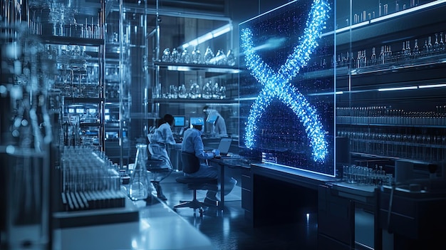 a photorealistic scene of neural networks visualized as interconnected nodes and synapses glowing with energy and pulsating in a digital environment representing the complex data processing in ai