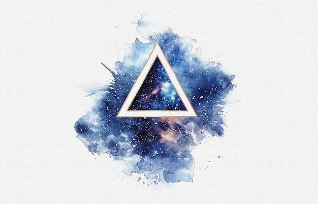 a picture of a triangle with the word  all  in the middle