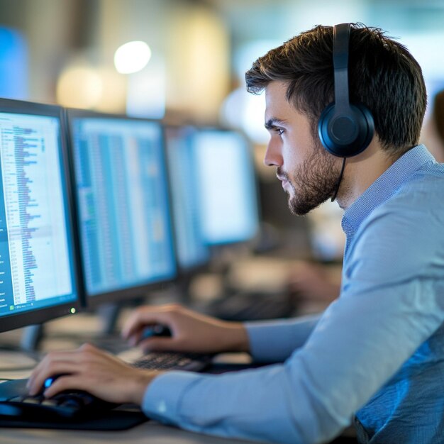 A support lines backend system with advanced data analysis and reporting tools
