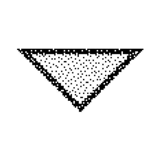 a triangle with dots on it that says quot triangle quot