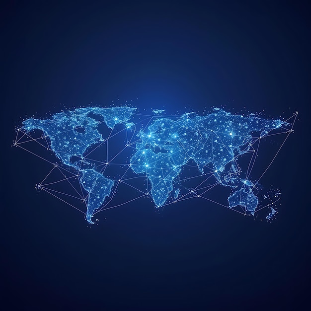 a world map with a map of the world on the bottom