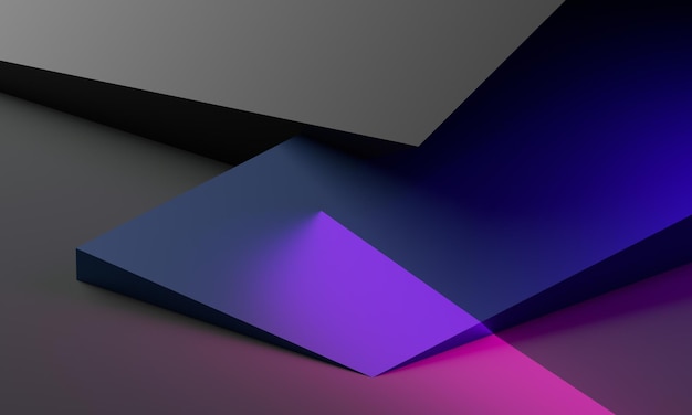 abstract 3d render of modern background