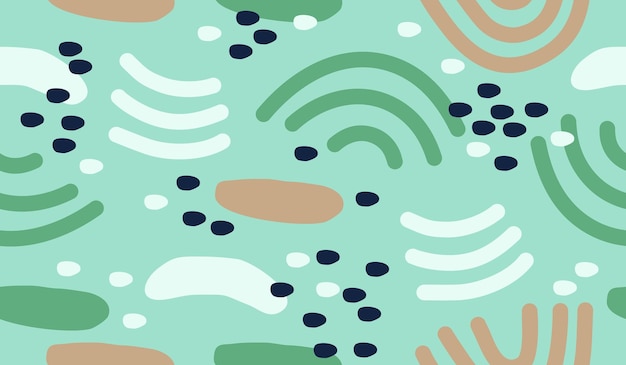 abstract background with hand drawn pattern design