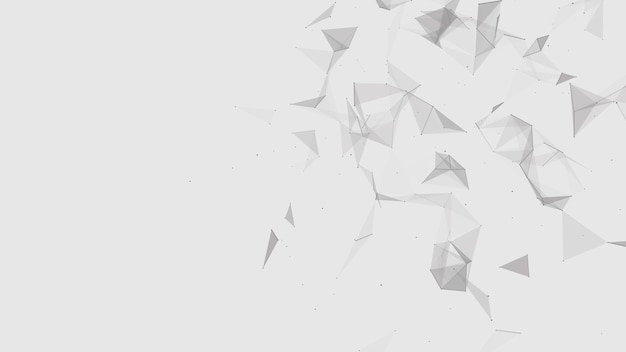 abstract digital background cosmic particles the effect of plexus big data visualization 3d rendering