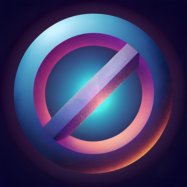 Abstract geometric design with vibrant colors and a unique 3D effect perfect for tech backgrounds social media posts and modern branding