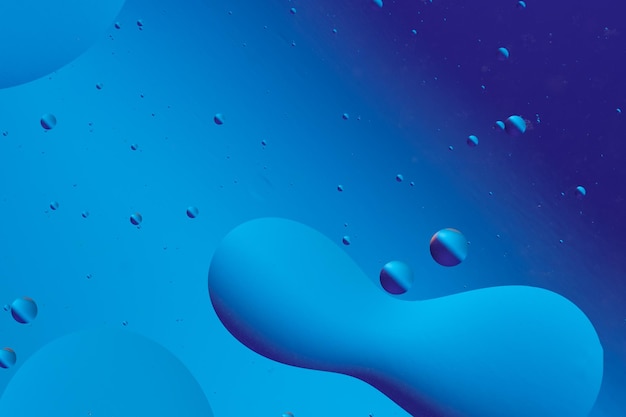 abstract gradient background with smooth lines and circles of blue color