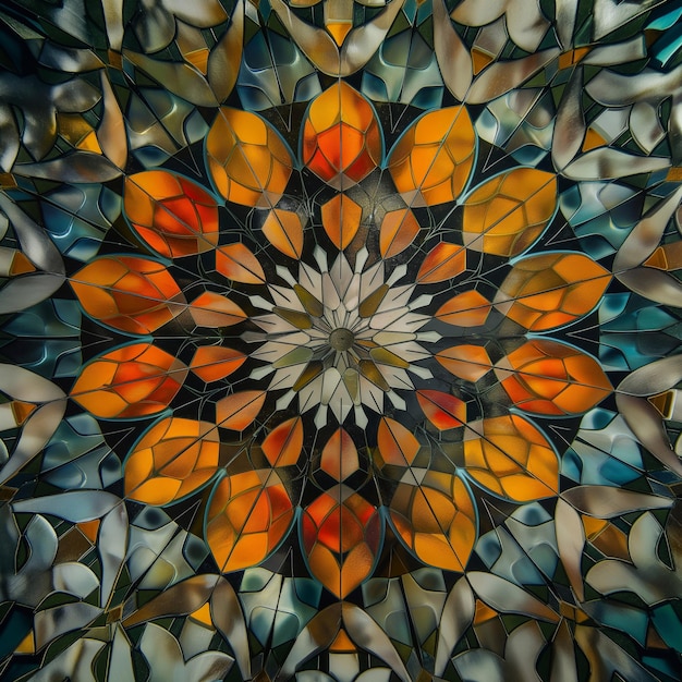 abstract kaleidoscope background
