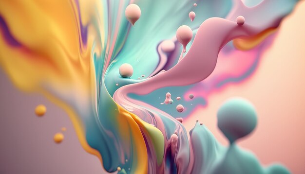 Abstract light color crealive background UI UX Design