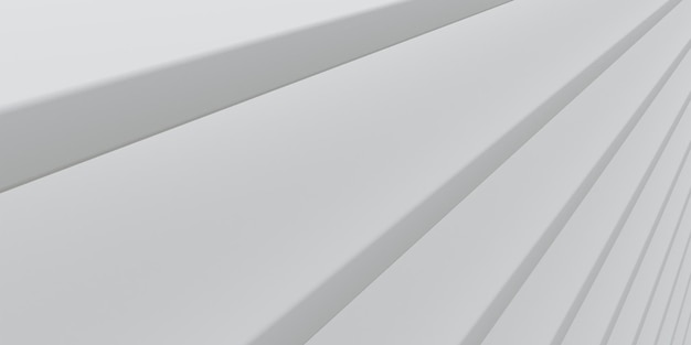 Abstract light white shape background with high resolution minimalistic modern design for business presentations 3d rendering