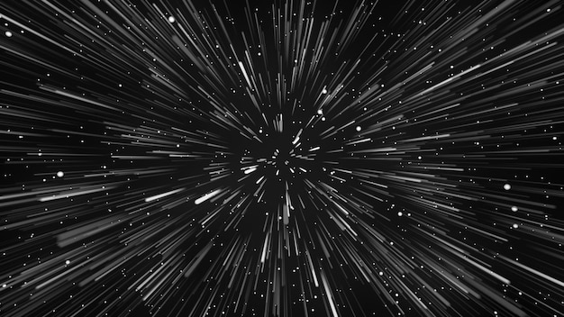 Abstract moving stars light wormhole space tunnel background Hitech digital design concept for Ads brochures flyers magazine business card banner Connection structure data visualization